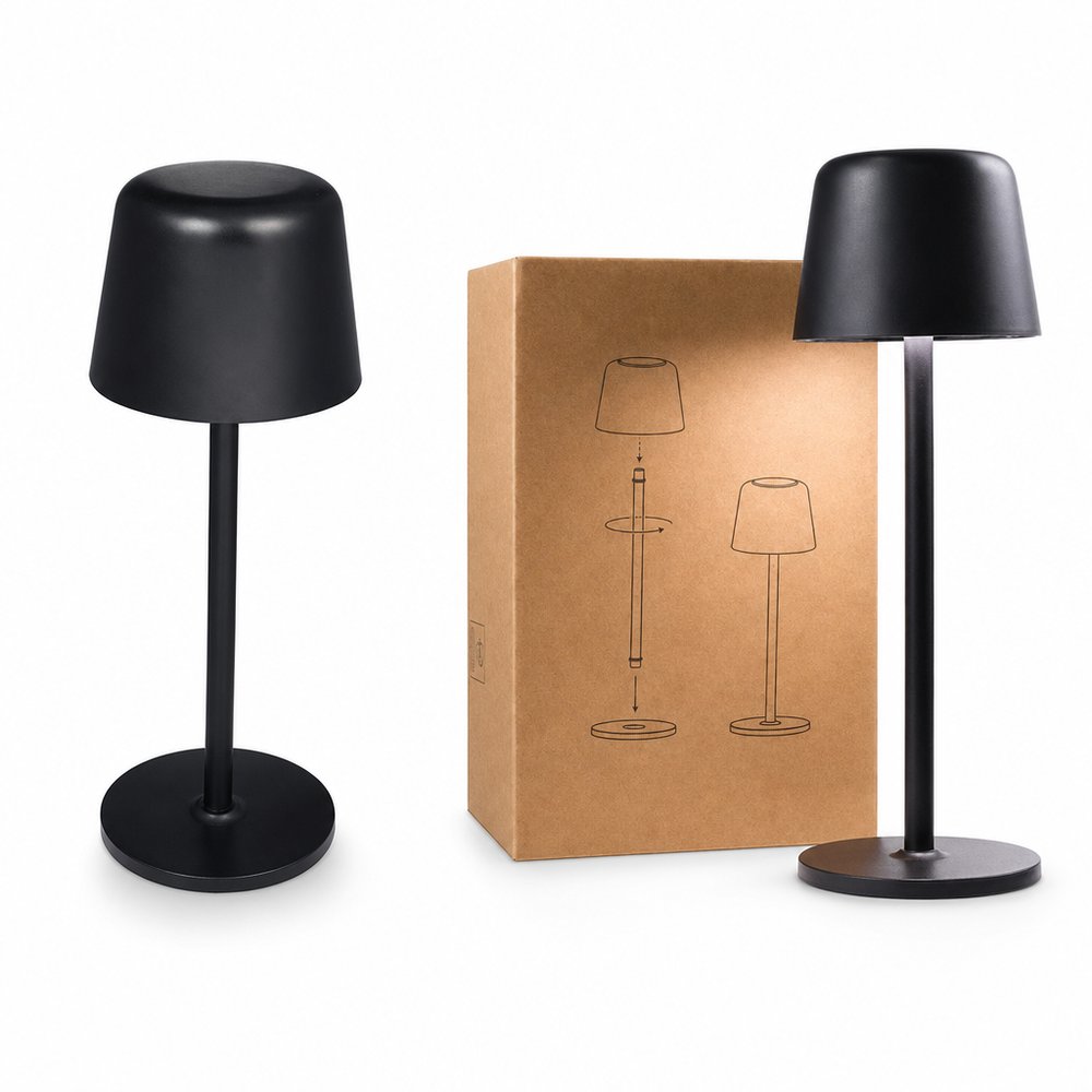 Recycelte Mini-Schreibtischlampen (Wiederaufladbar)