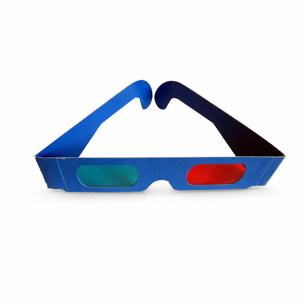 3D Paper Brille