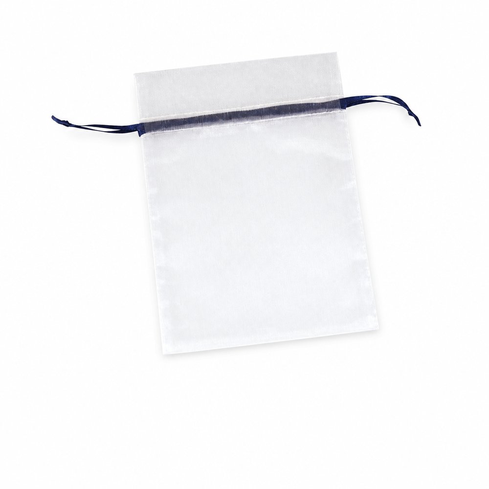 Unbedruckte Organza-Geschenkbeutel mit Zugband