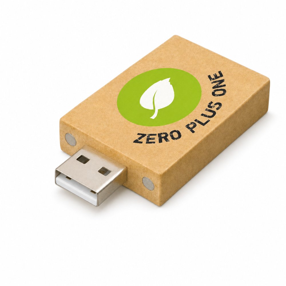 Bedruckter recycelter Eco-USB-Stick 2GB