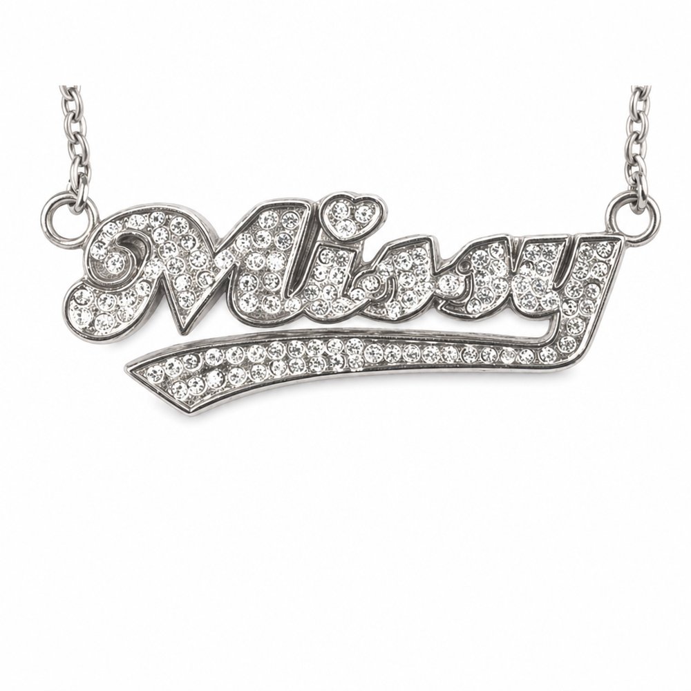 Custom strass Halsketten