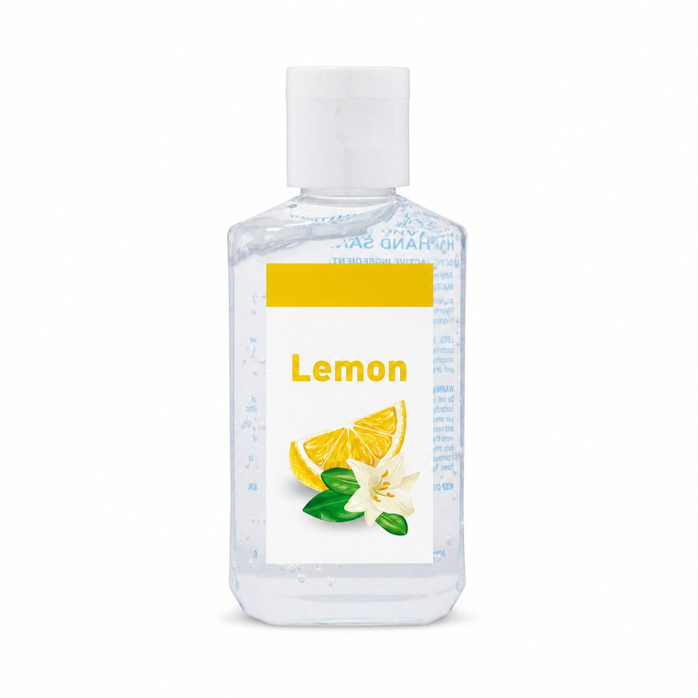 Handdesinfektion Zitrone 60ml Taschenformat