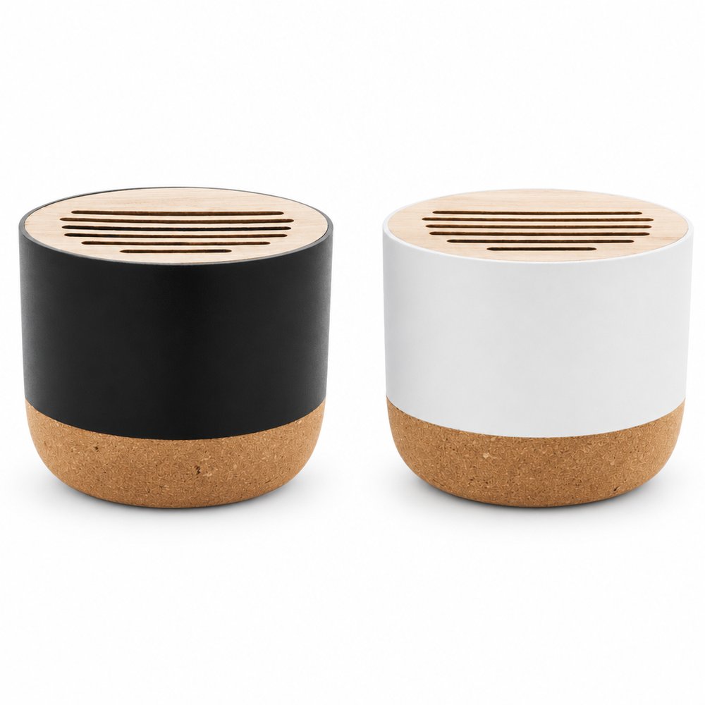 Explorer Wireless Speaker aus Bambus & Kork