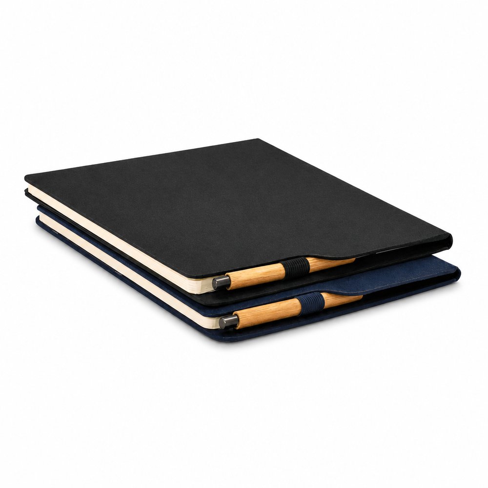 SunScribe A4 Notizbuch mit Bambusstift