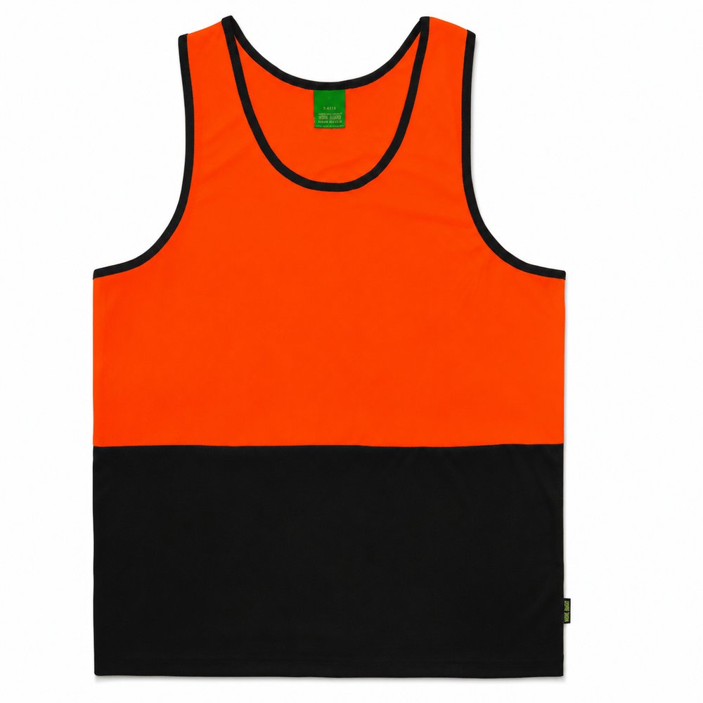 Work-Guard Warnschutz-Singlet aus Recyclingmaterial