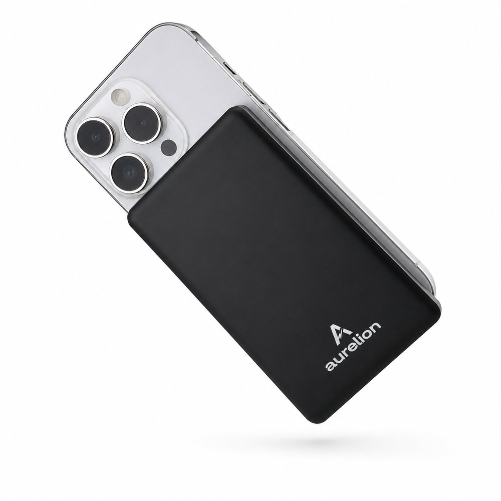 Axial Solid State Powerbank mit Magnet