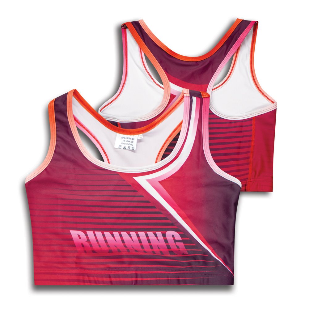 Damen-Racerback-Crop-Top Performance