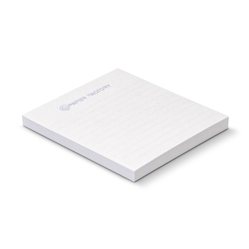 Recycelter Papier-Klebeblock 70x75mm - 50 Blatt