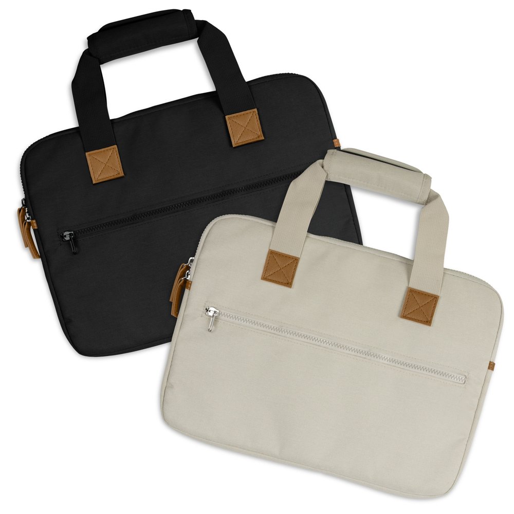 Galileo Laptop-Tasche aus meliertem Polyester