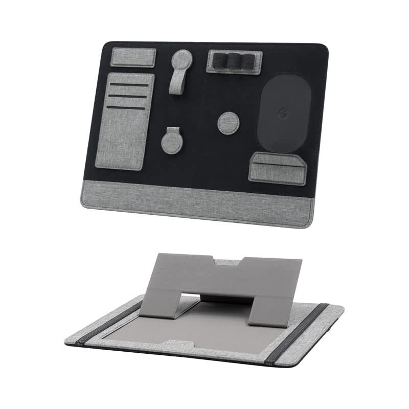 Clipboard Pro rPET Laptop-Organizer mit Ladefunktion