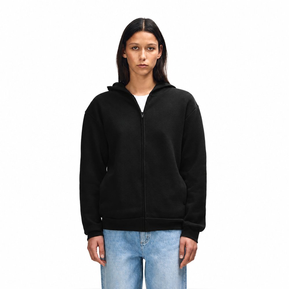 American Apparel Reflex Fleece Unisex Hoodie mit Reißverschluss