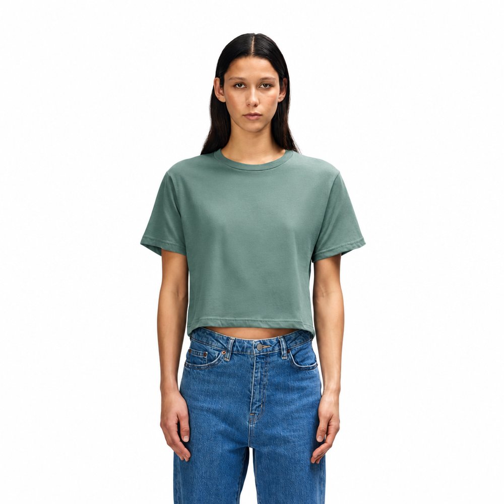 American Apparel Fine Jersey Boxy T-Shirt