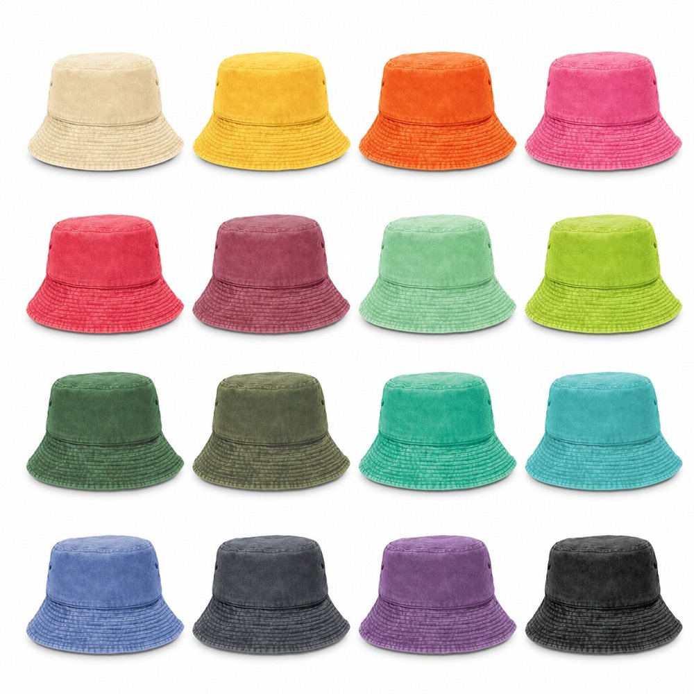 Bondi Bucket Hat aus Washed Cotton