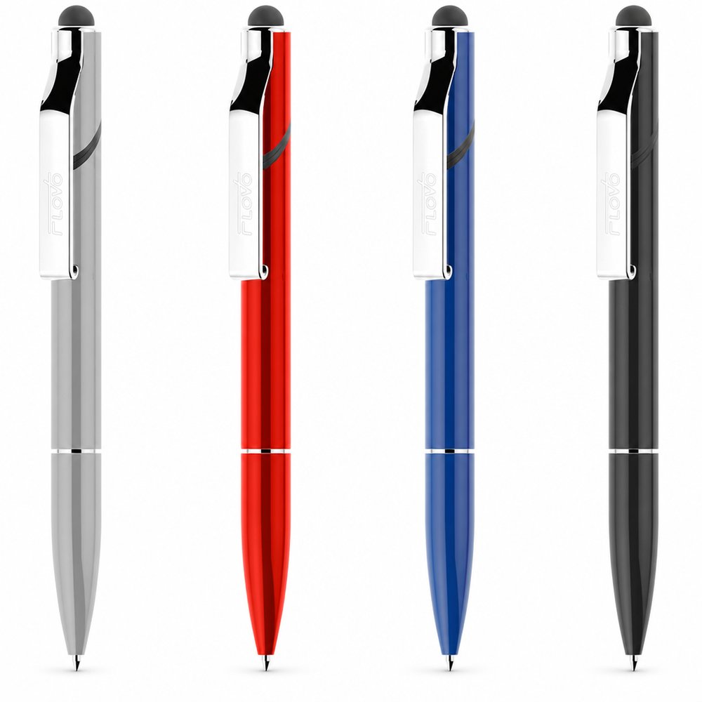 Stylus Metall I-Stand Drehkugelschreiber