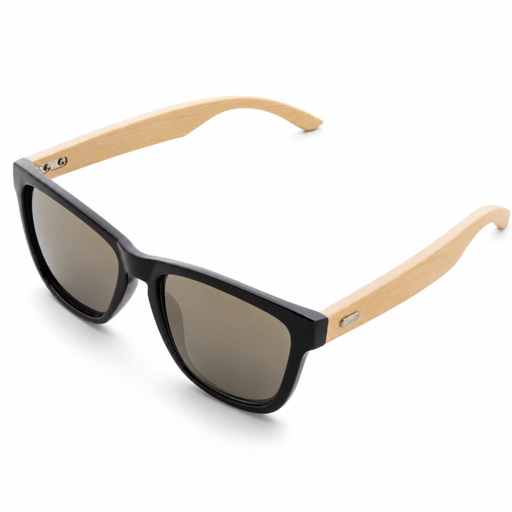 Sunbus Sonnenbrille mit Bambusbügeln