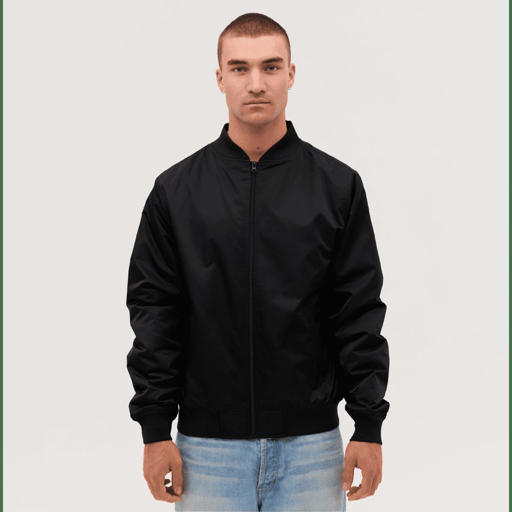 BAXSY603 Bomberjacke aus Polyester-Twill