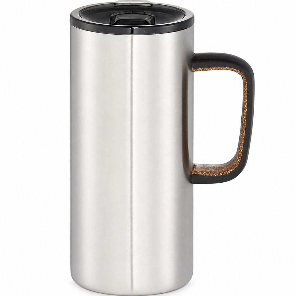 Valhalla Kupfer-Thermobecher mit Korkgriff 500ml