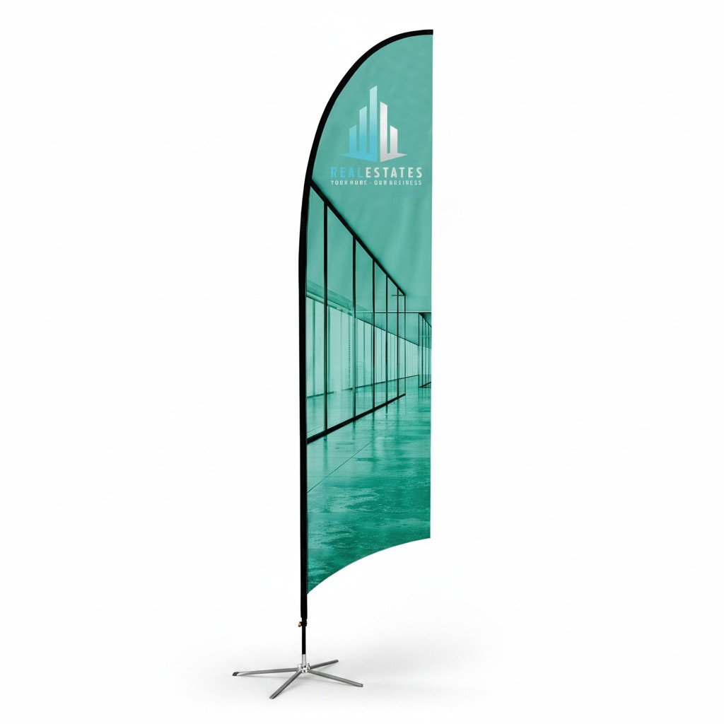 Mittleres Federflaggen-Display-Set