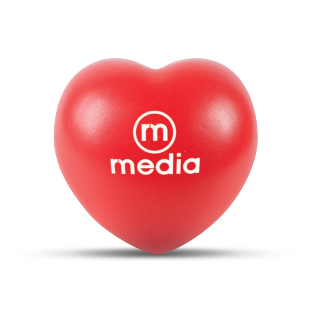 Weiches PU-Herz-Stressball