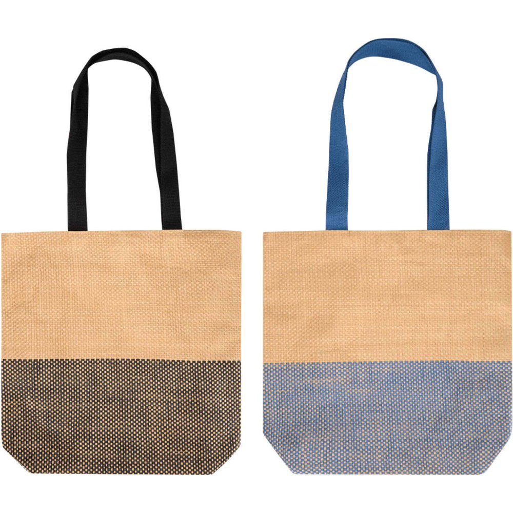Papierstroh-Shopper 10L — zertifiziert gewebt