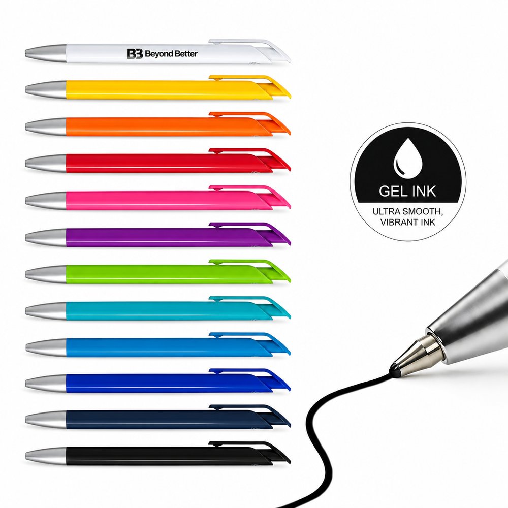 Octave Gel-Tintenstift aus Recycling-ABS