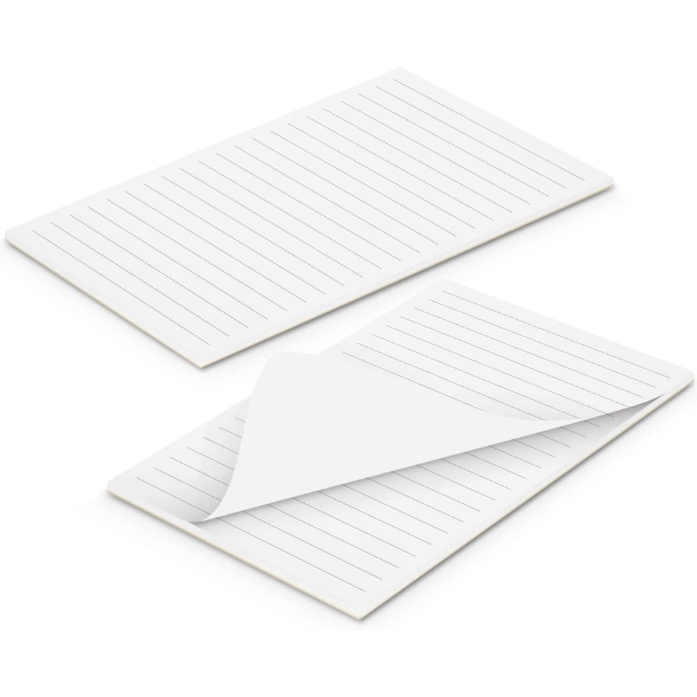 Linierter Büro-Notizblock 90 x 160 mm