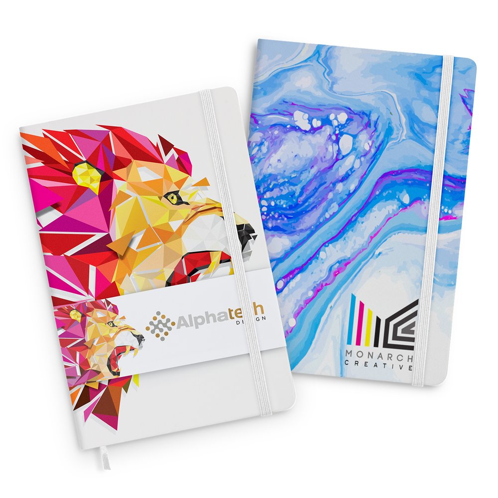 Supra Hardcover-Notizbuch mit Randlosem Druck