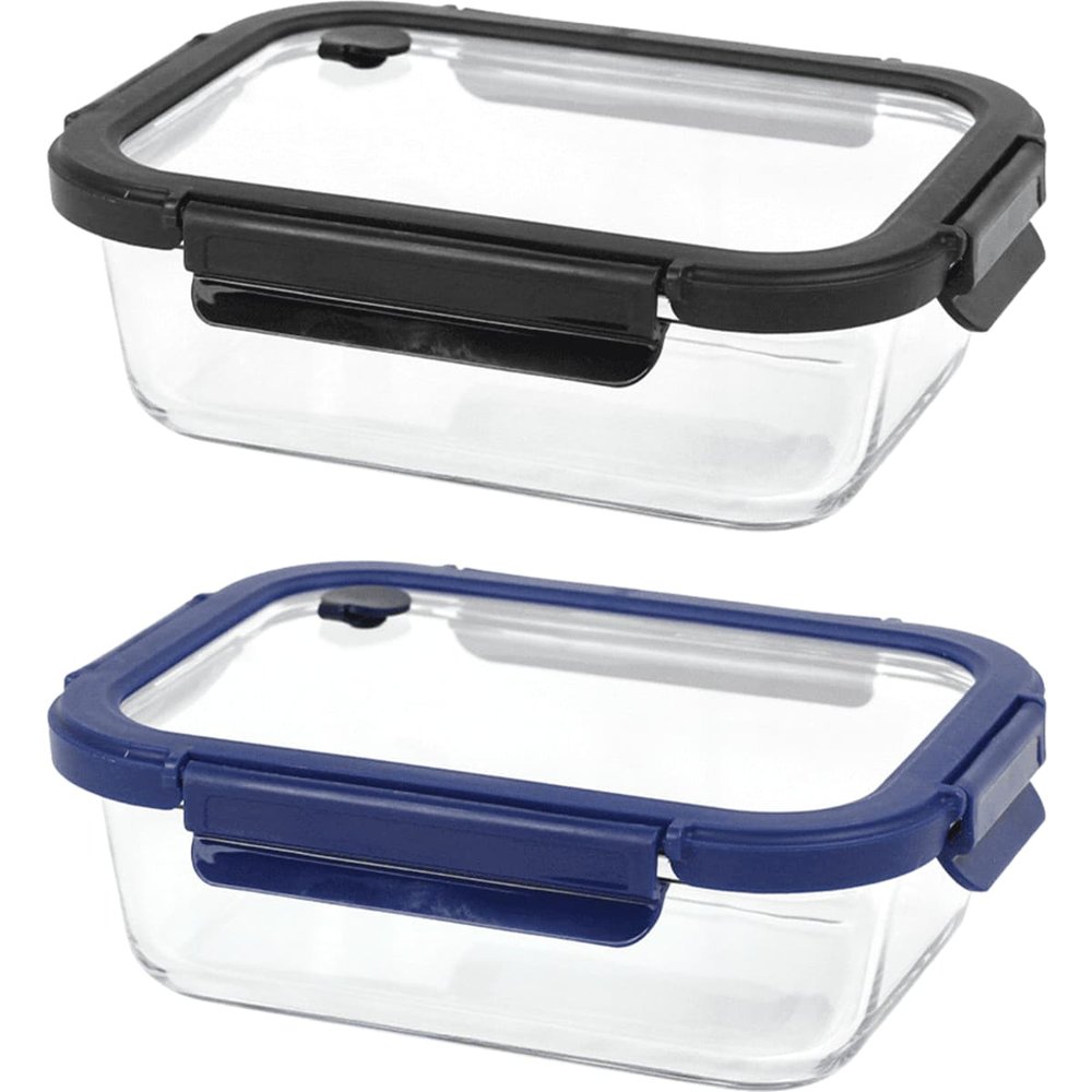Trekk Crib Glas-Lunchbox mit Snap-Lock-Verschluss