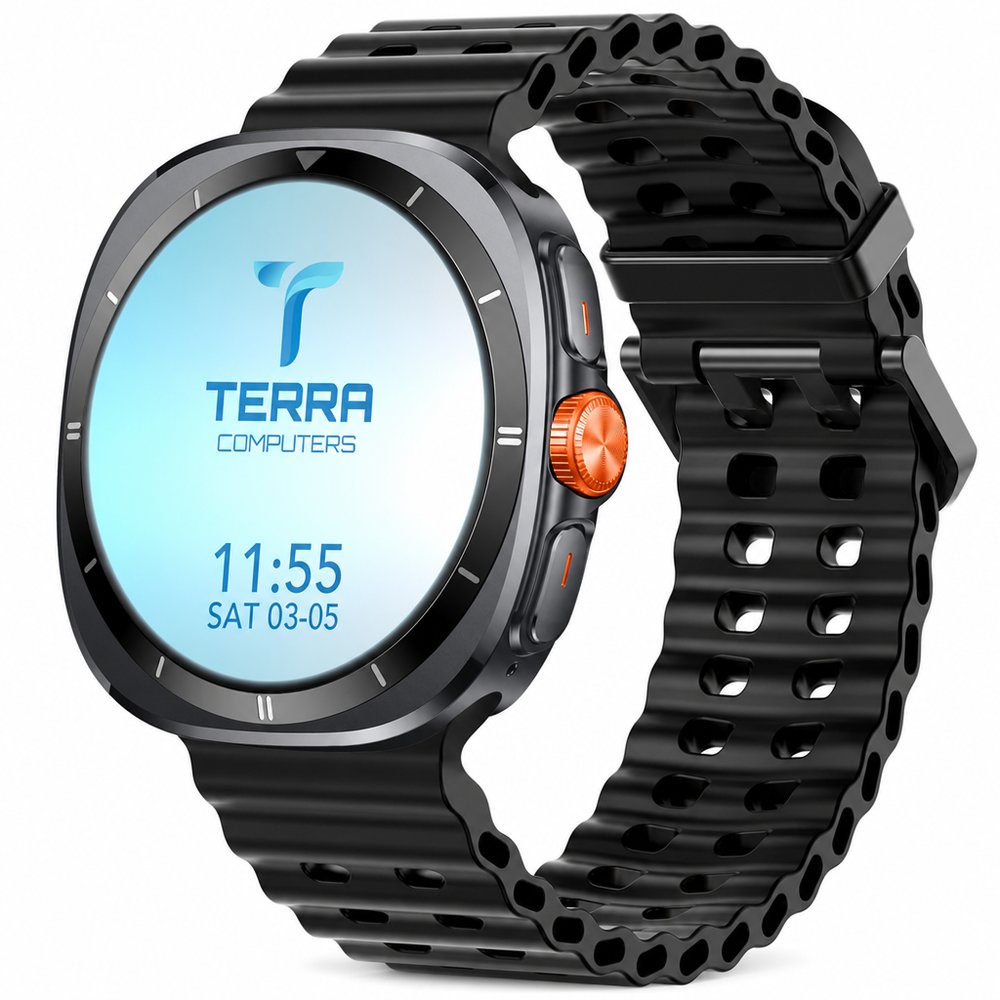 Logo Smartwatch mit On-Screen Branding