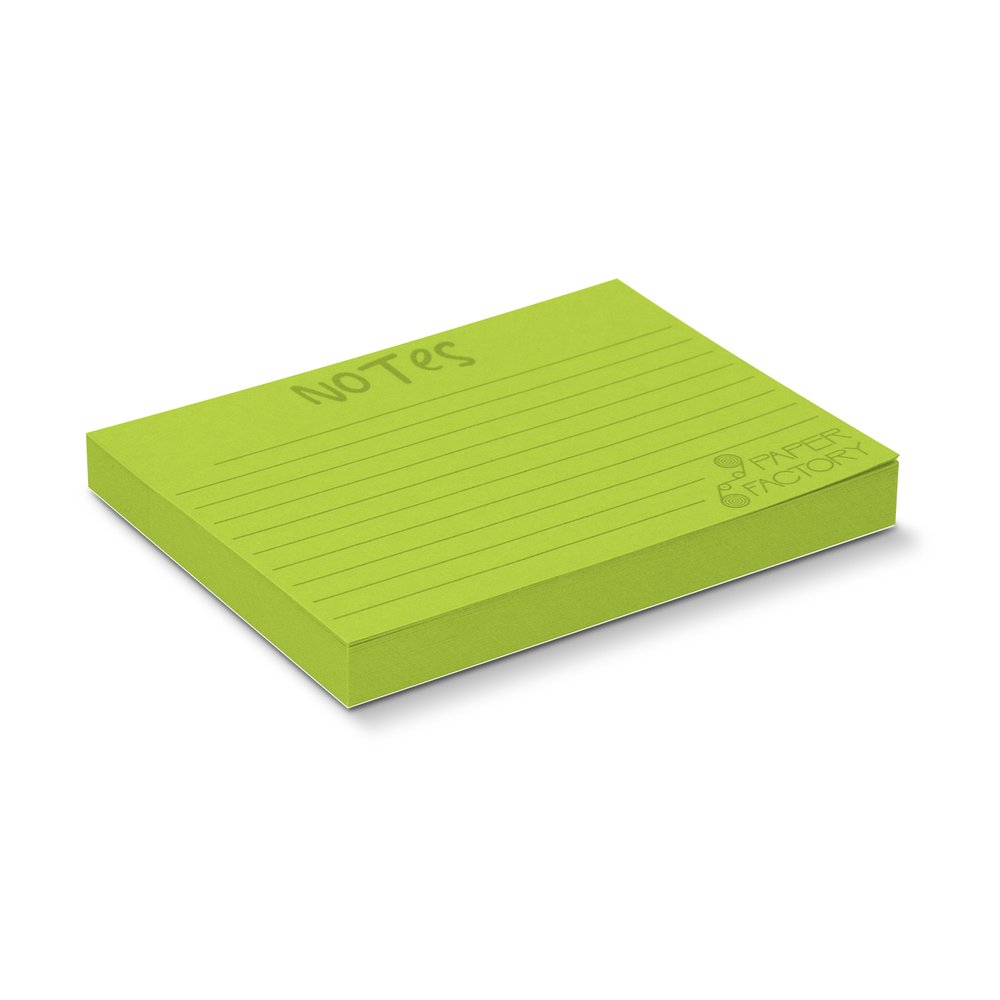 Neunfarbiges Klebeblocks 100 x 75mm
