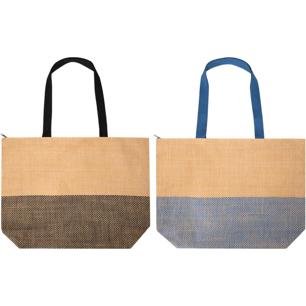 Papierstroh-Shopper mit Reißverschluss 21L