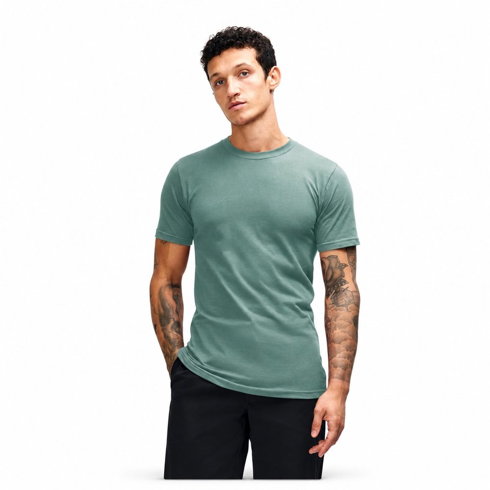 American Apparel Fine Jersey Kurzarm T-Shirt