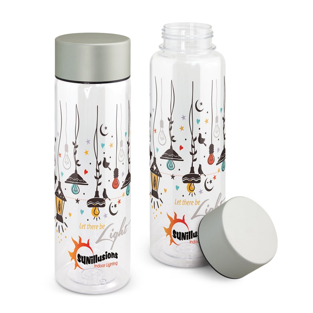 Aqua Trinkflasche mit Vollfarbdruck