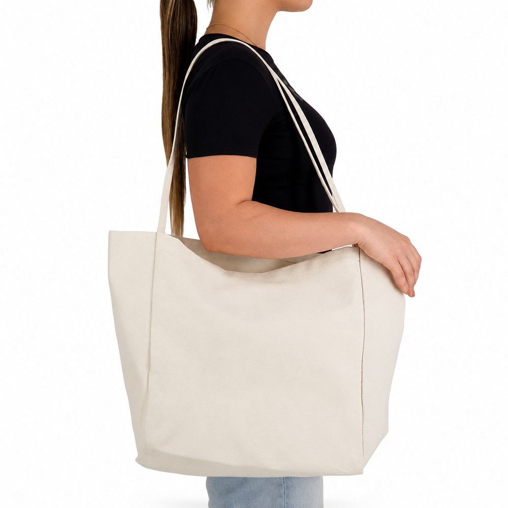 Lively Tragetasche aus Recycling-Canvas