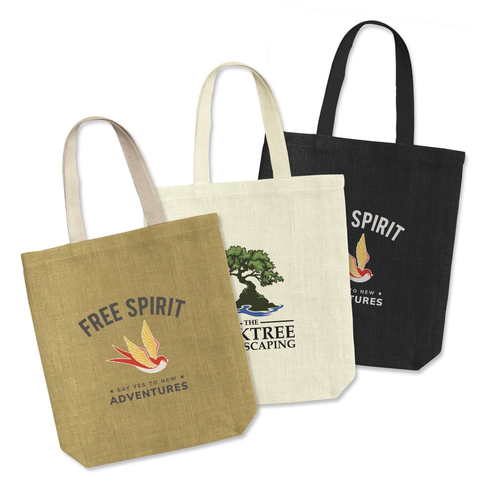 Jute-Markt-Shopper aus Naturfasern