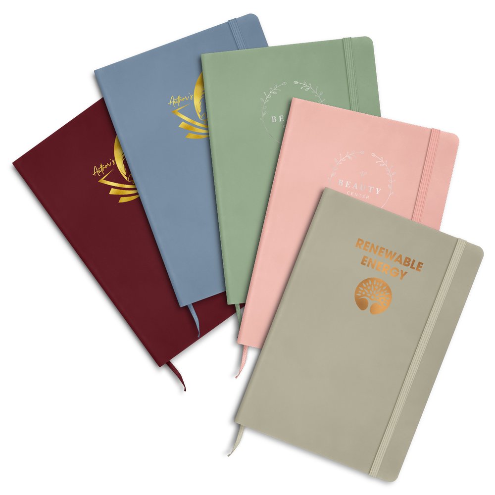 Omega Metallic Foil Notizbuch