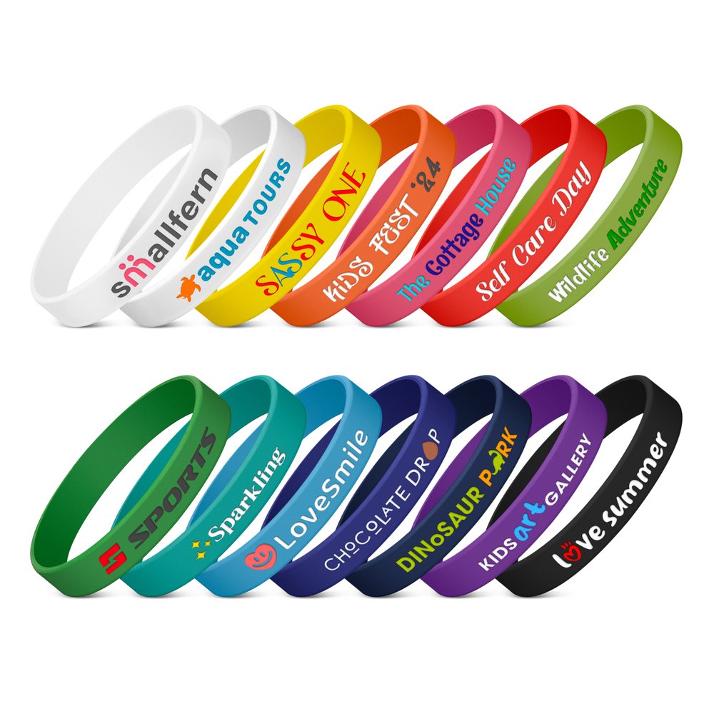 Gedecktes Silikon-Event-Armband