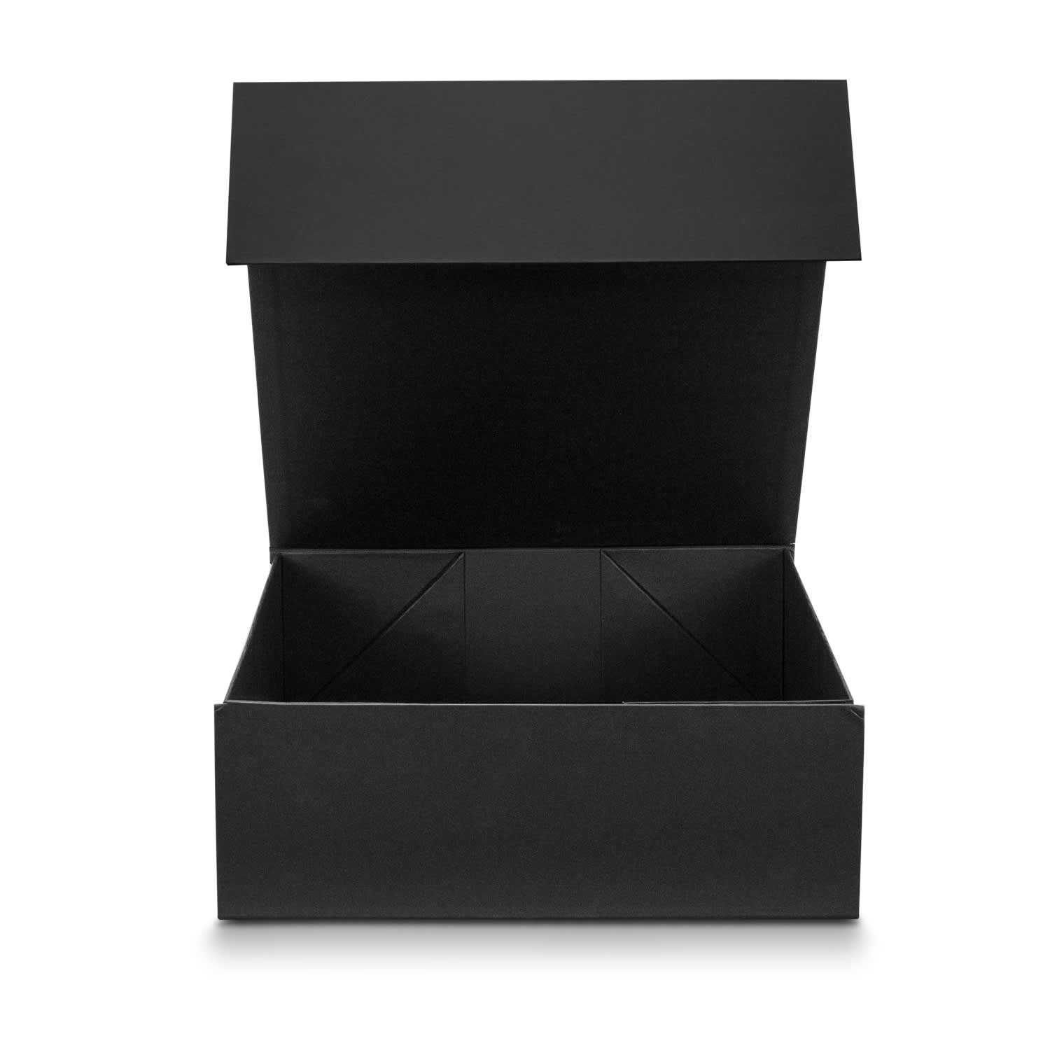 Magnetische Geschenkbox — Groß, Mattschwarz