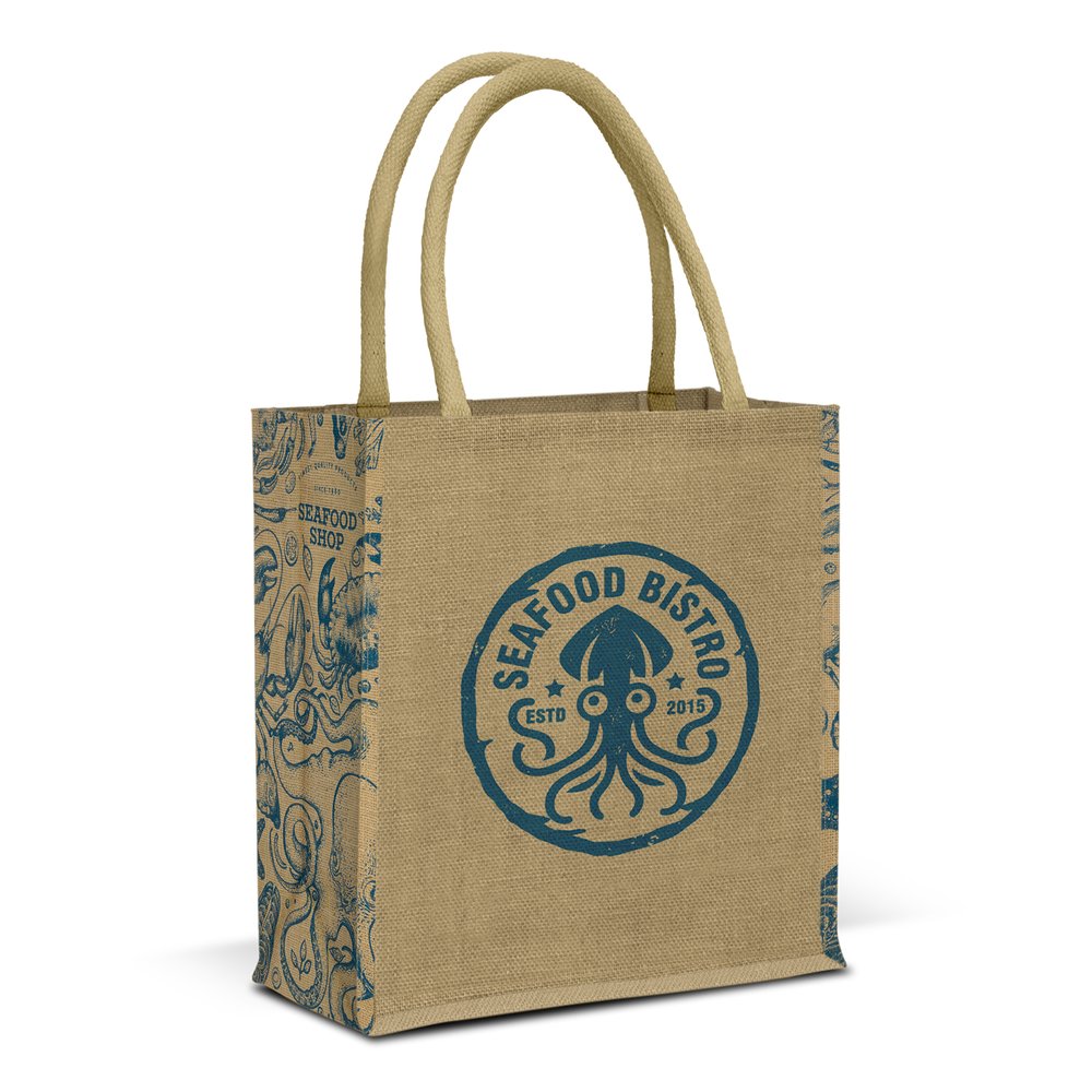 Lanza Laminierter Jute-Tote-Bag