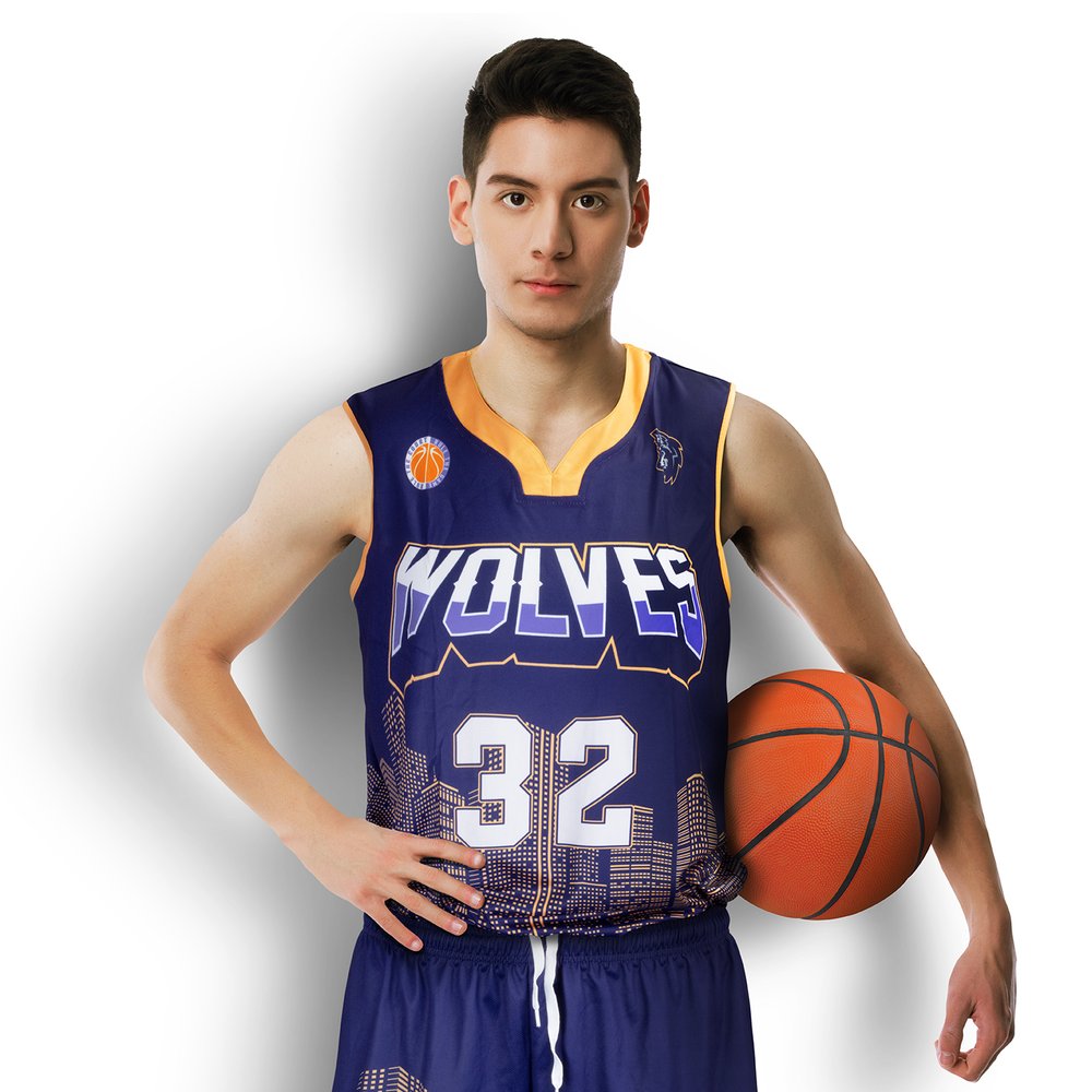 Ultra-Mesh V-Aussatz Basketballtop für Herren