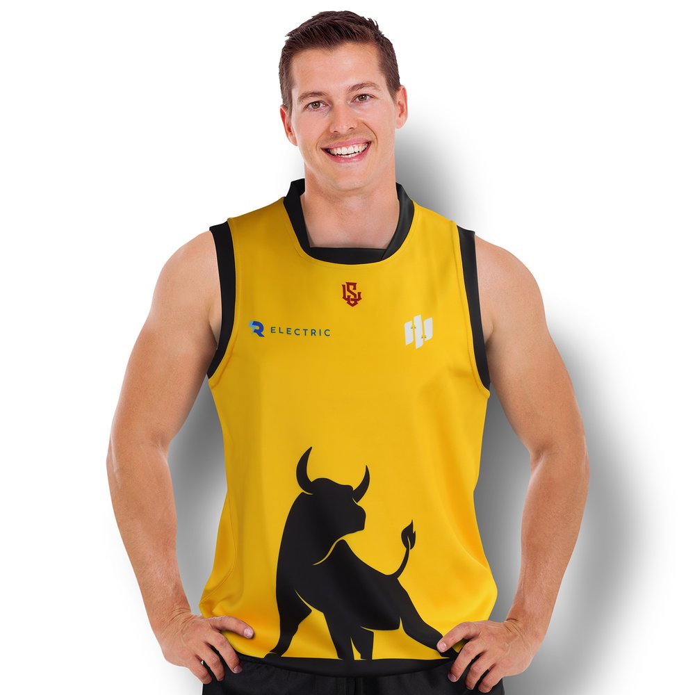 Sublimiertes AFL-Fußballtrikot für Herren