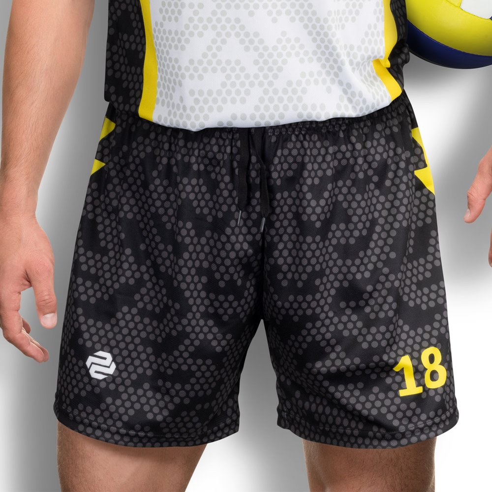 Herren Volleyball-Shorts aus Ultra-Mesh
