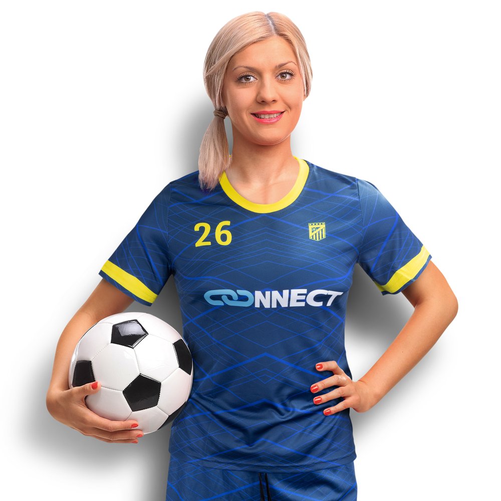 Damen-Ultra-Mesh-Soccer-Trikot