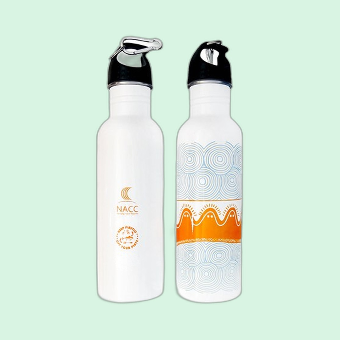 NACC Keep Plastic Off Your Plate reusable bottles produced by Sense2